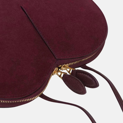 Le Coeur Bag in Bi Material Leather