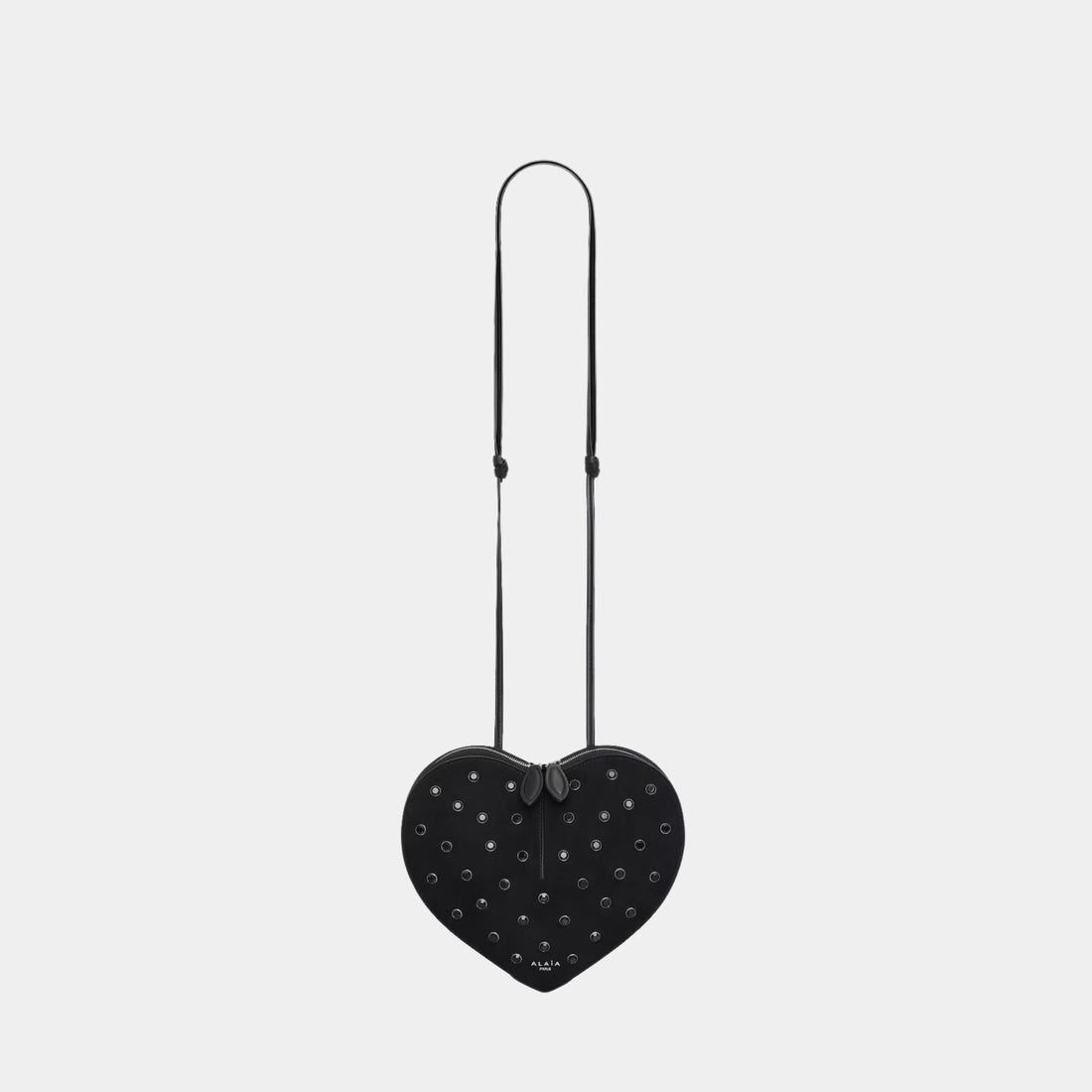 Le Coeur Bag In Strass Suede Goatskin
