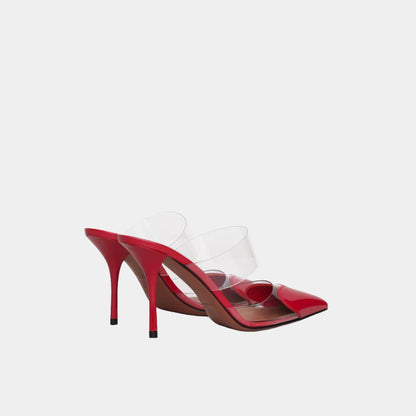 Le Cœur Mules In Patent Calfskin