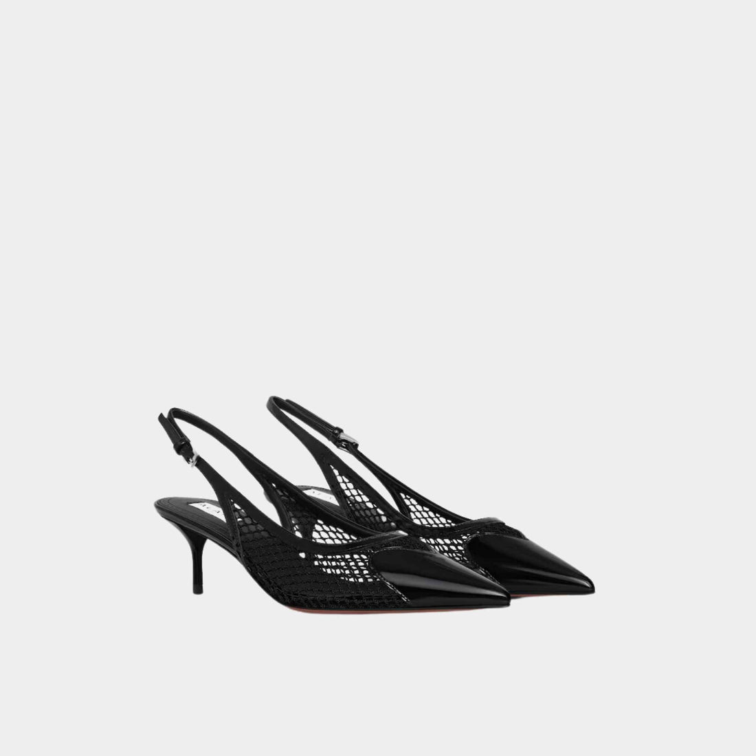 Le CSur Slingbacks In Fishnet