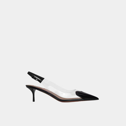 Le Coeur Slingbacks In Patent Lambskin