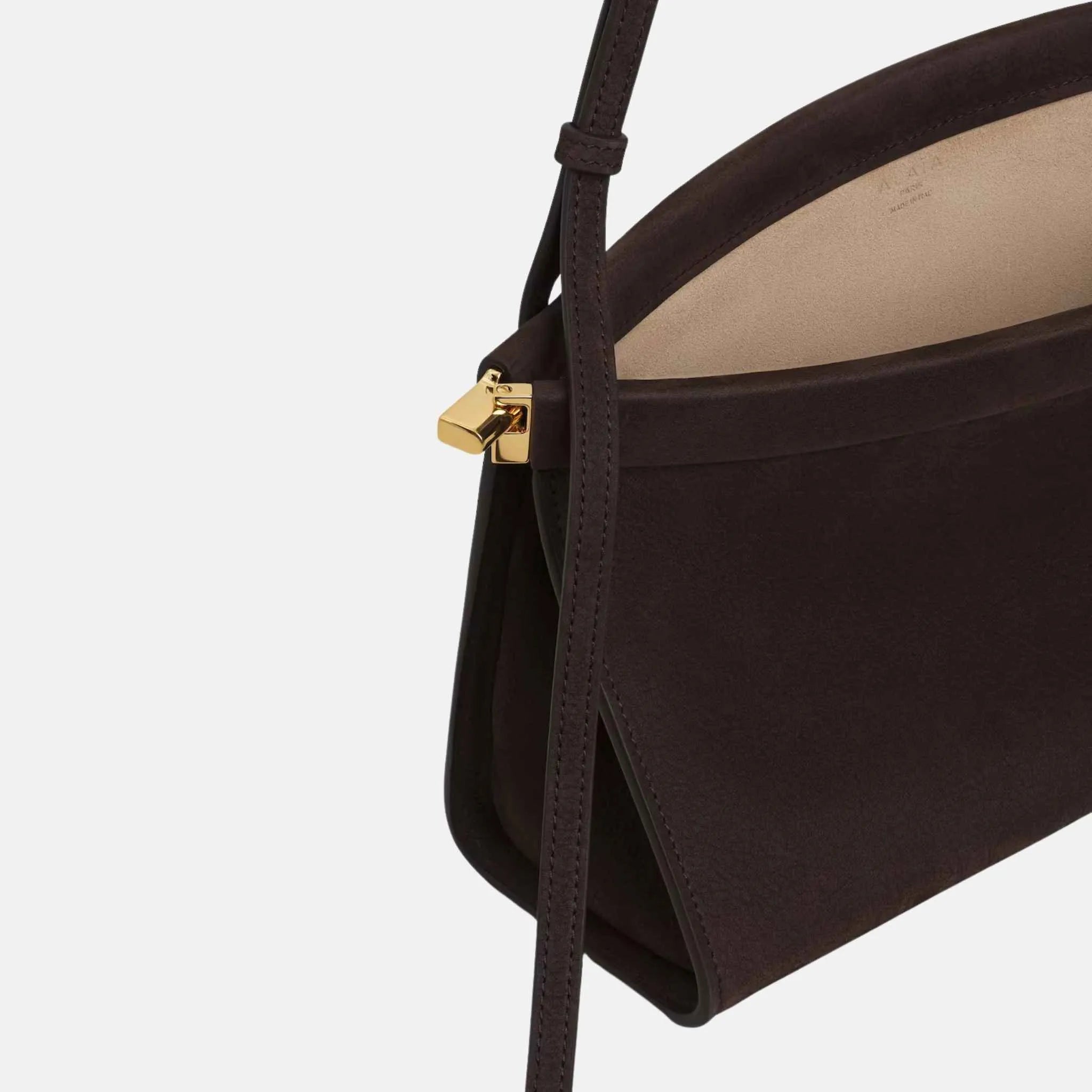Le Click East West Medium Bag In Nubuck