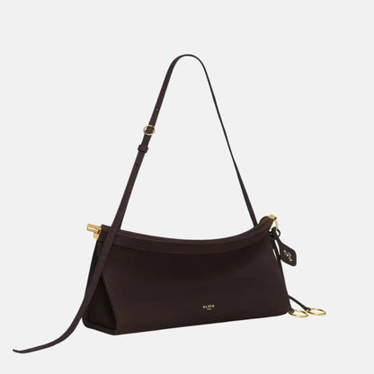Le Click East West Medium Bag In Nubuck