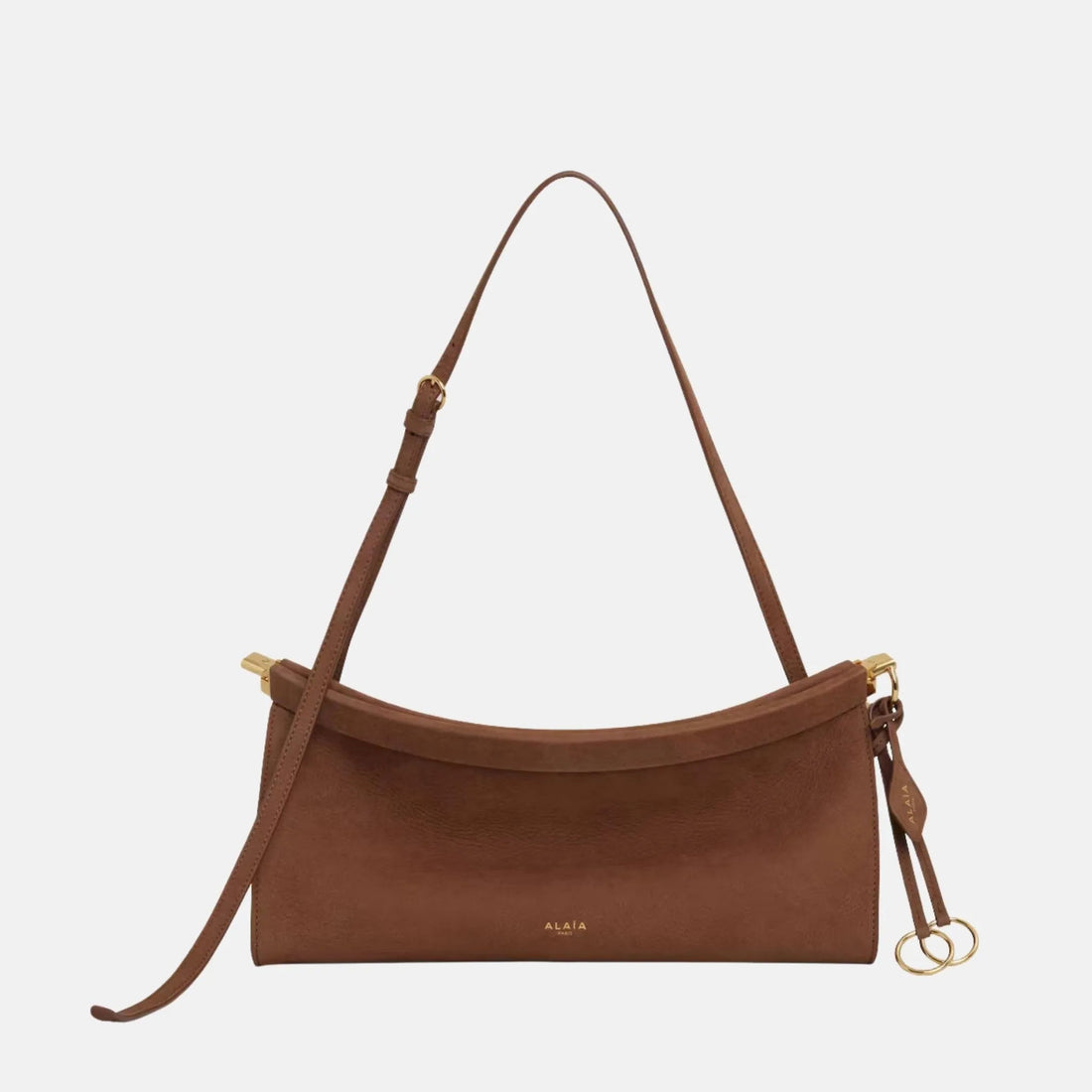 Le Click East West Medium Bag In Nubuck