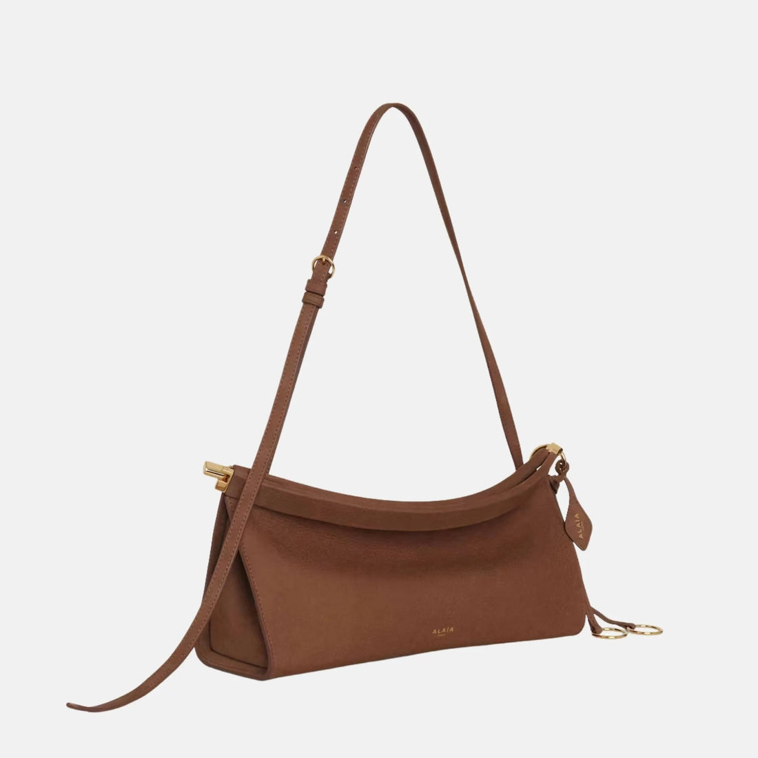 Le Click East West Medium Bag In Nubuck