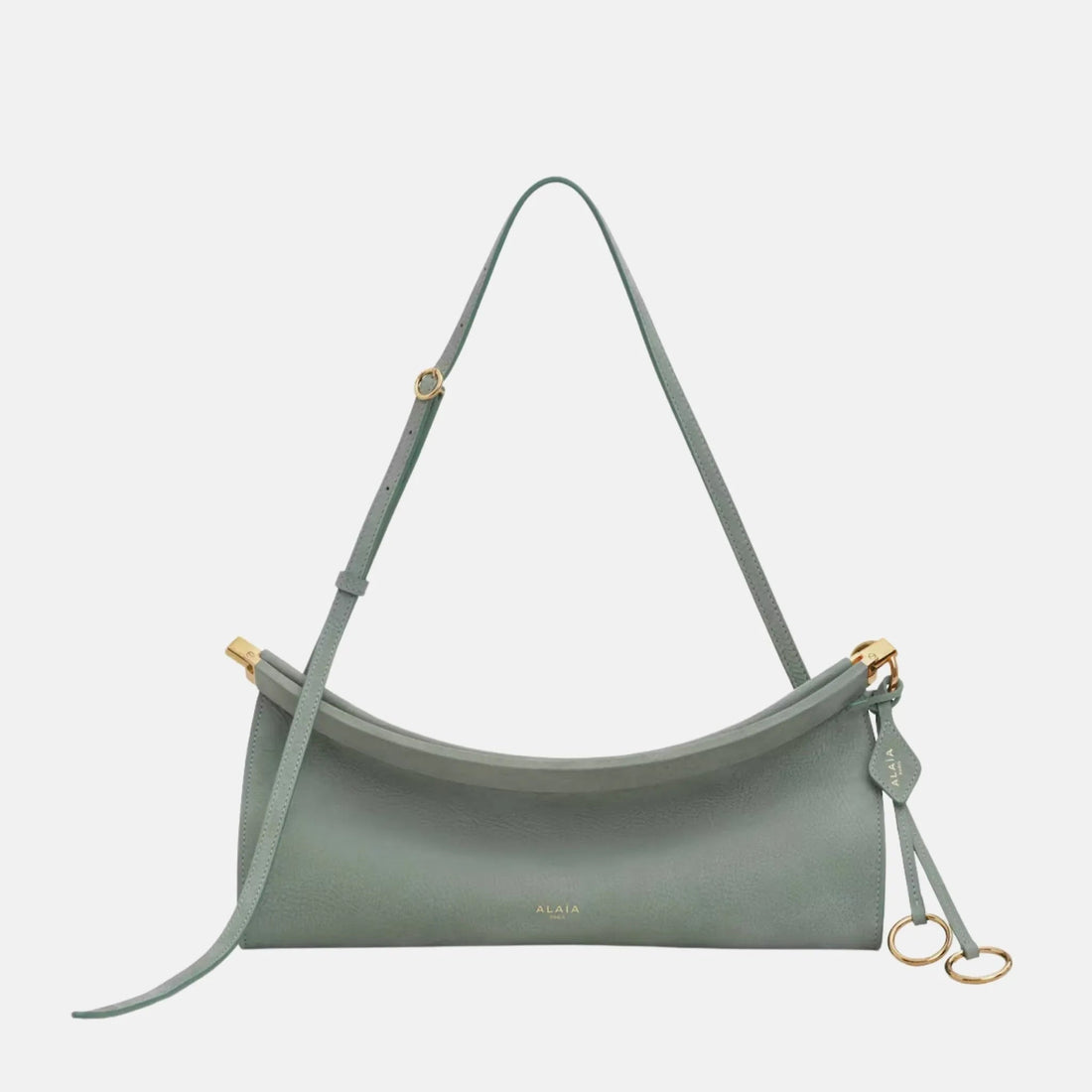 Le Click East West Medium Bag In Nubuck