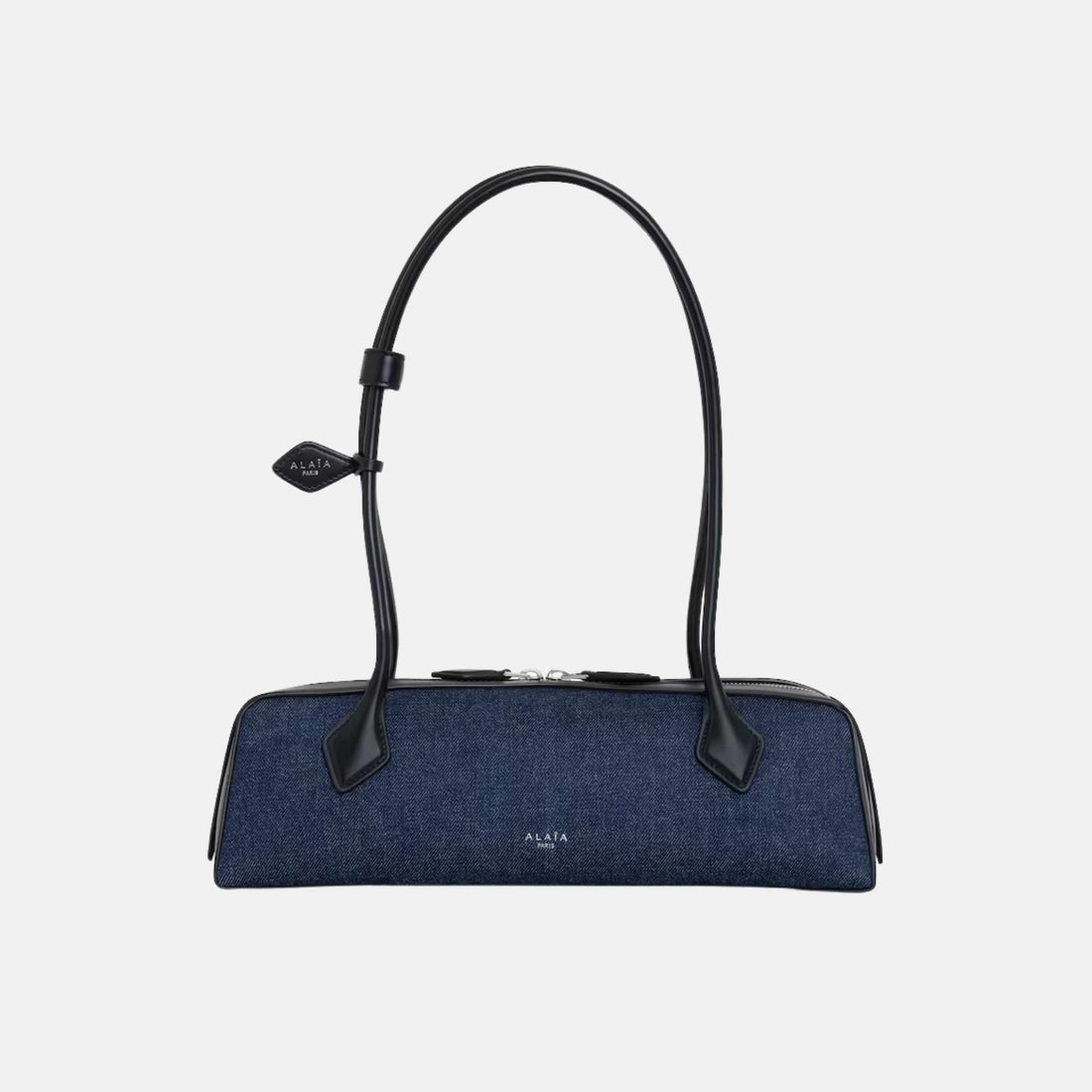 Le Teckel Medium Bag In Denim And Leather