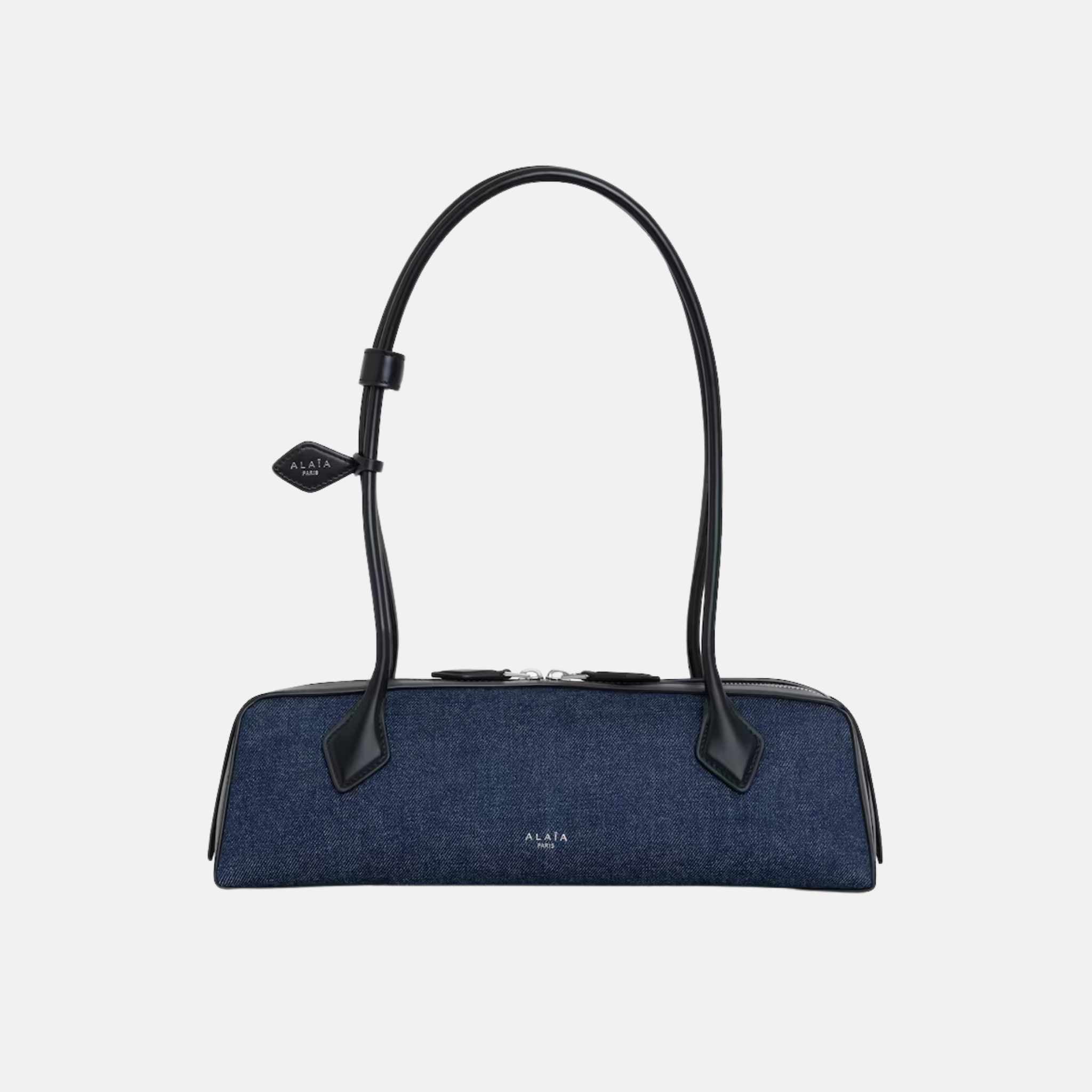 Le Teckel Medium Bag In Denim And Leather