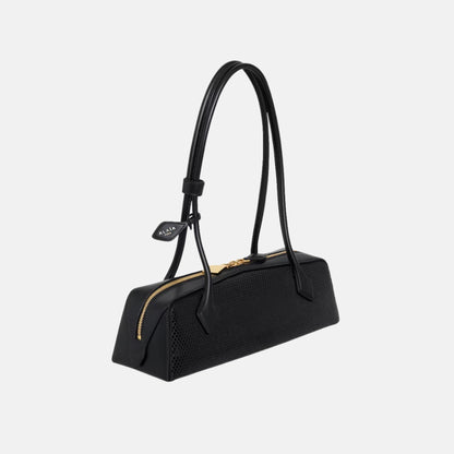 Le Teckel Medium Bag In Perforated Leather