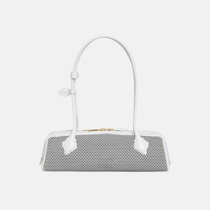 Le Teckel Medium Bag In Perforated Leather