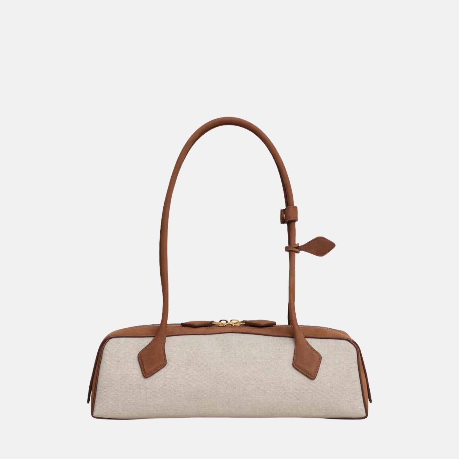 Le Teckel Medium Canvas and Nubuck Bag