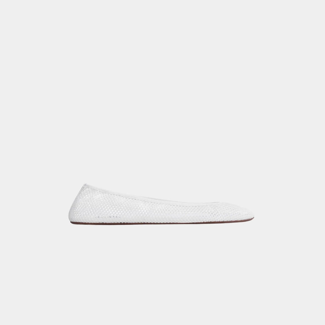 Low Vamp Ballet Flats in Fishnet