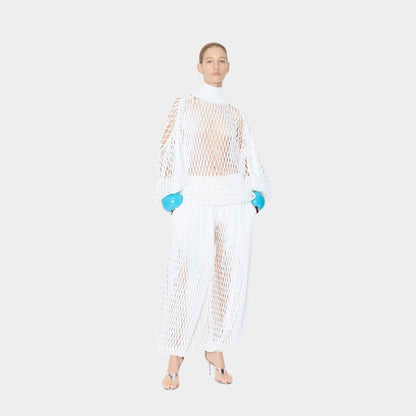Macrame Knit Pants