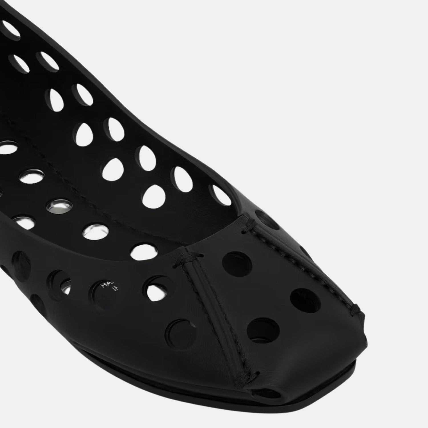 Perfo Ballet Flats In Perforated Leather