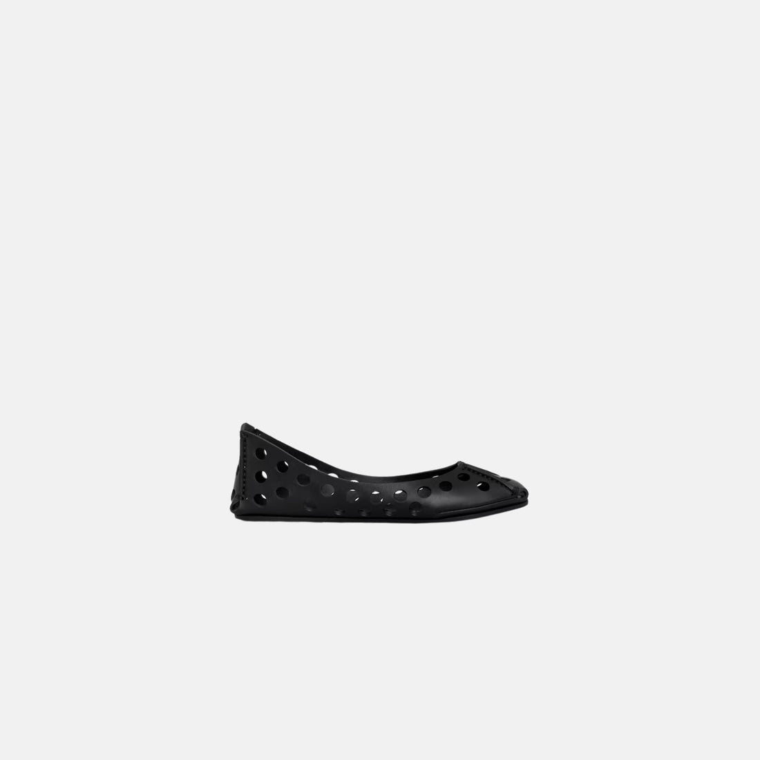 Perfo Ballet Flats In Perforated Leather