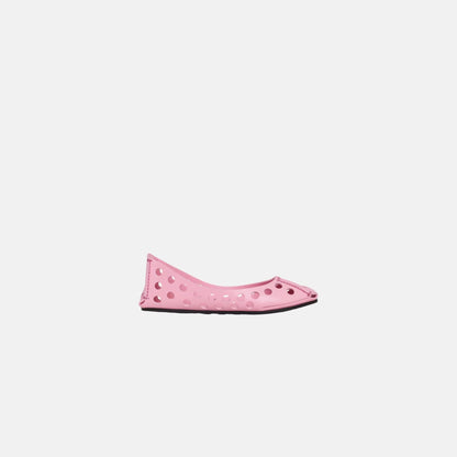 Perfo Ballet Flats In Perforated Leather