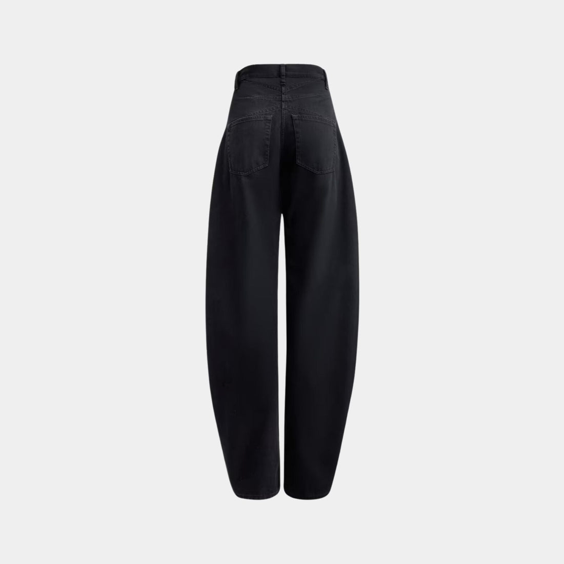 Round Jeans In Denim