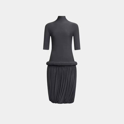 Short Dress In Supple Jersey