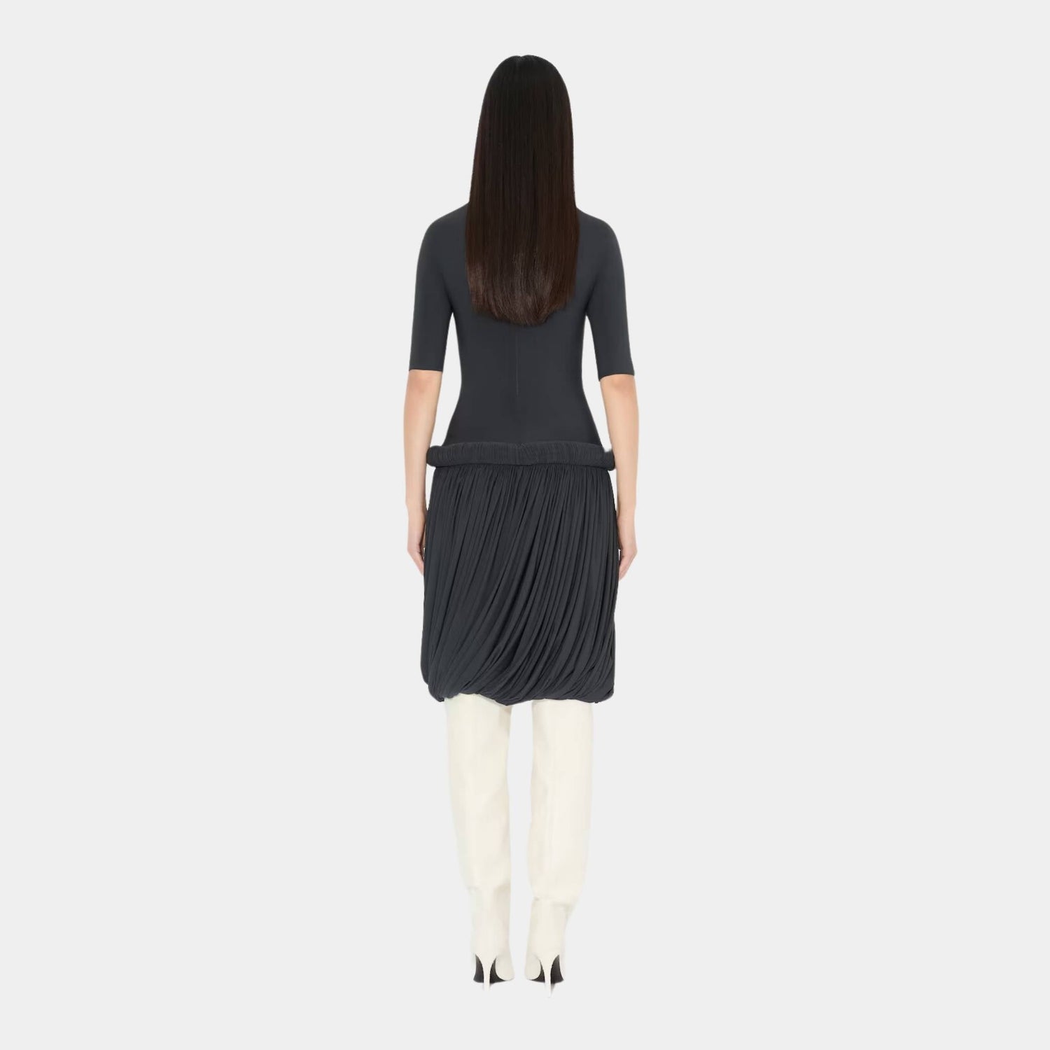 Short Dress In Supple Jersey