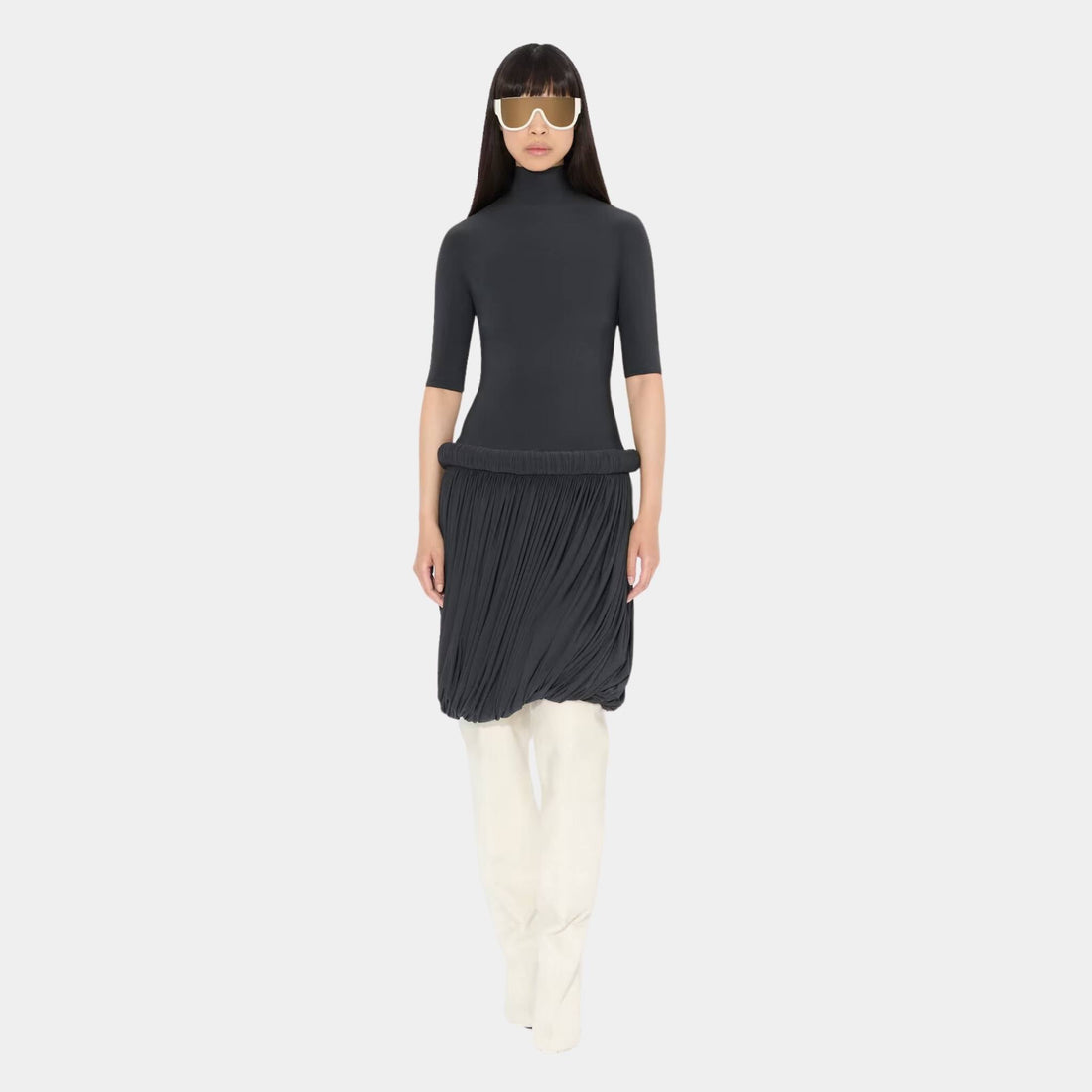 Short Dress In Supple Jersey
