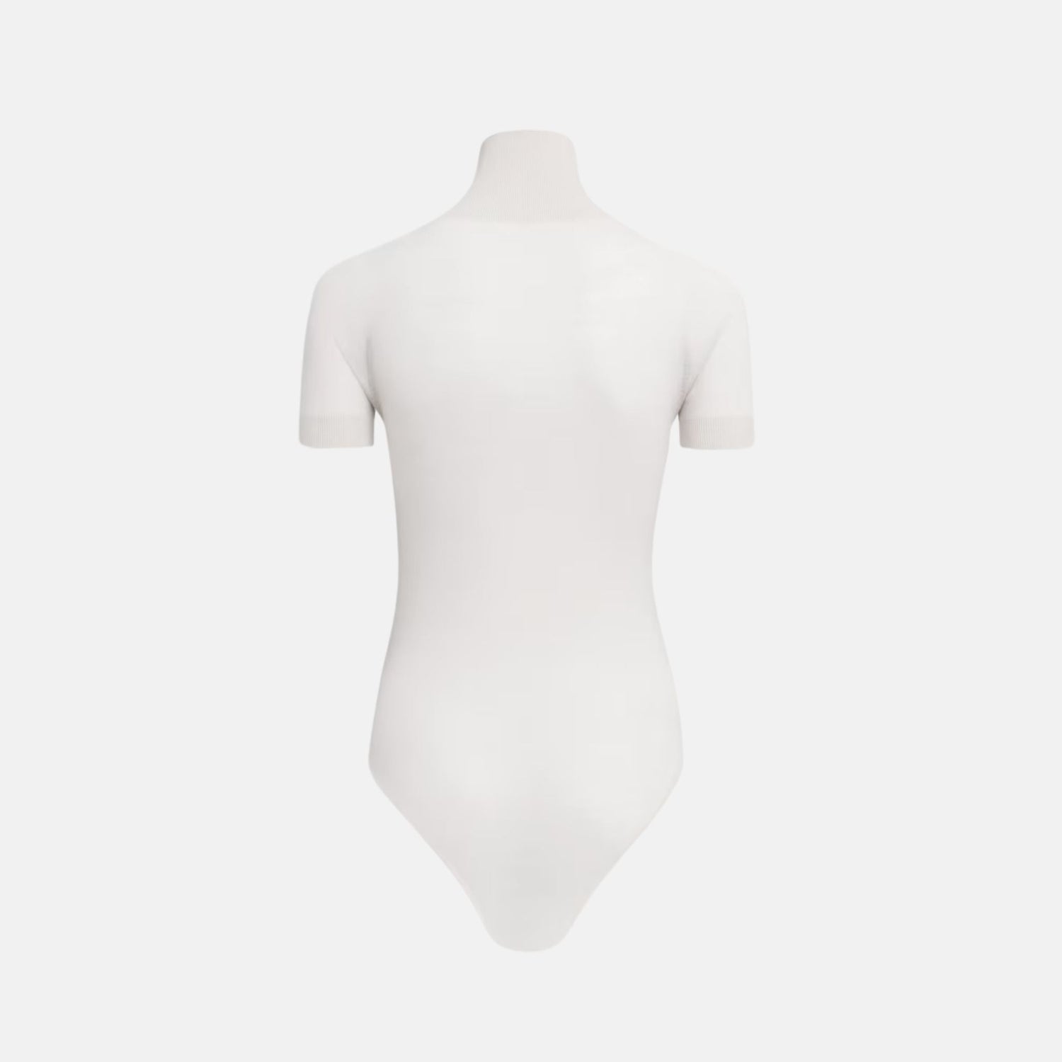 Short Sleeve Body In Sheer Wool Knit