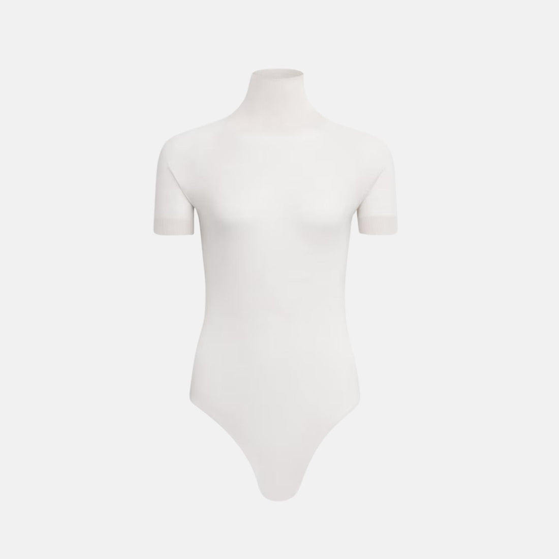 Short Sleeve Body In Sheer Wool Knit