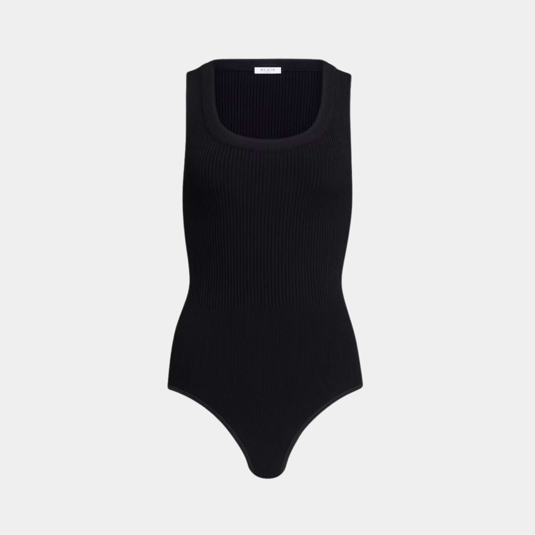 Sleeveless Ribbed Knit Bodysuit