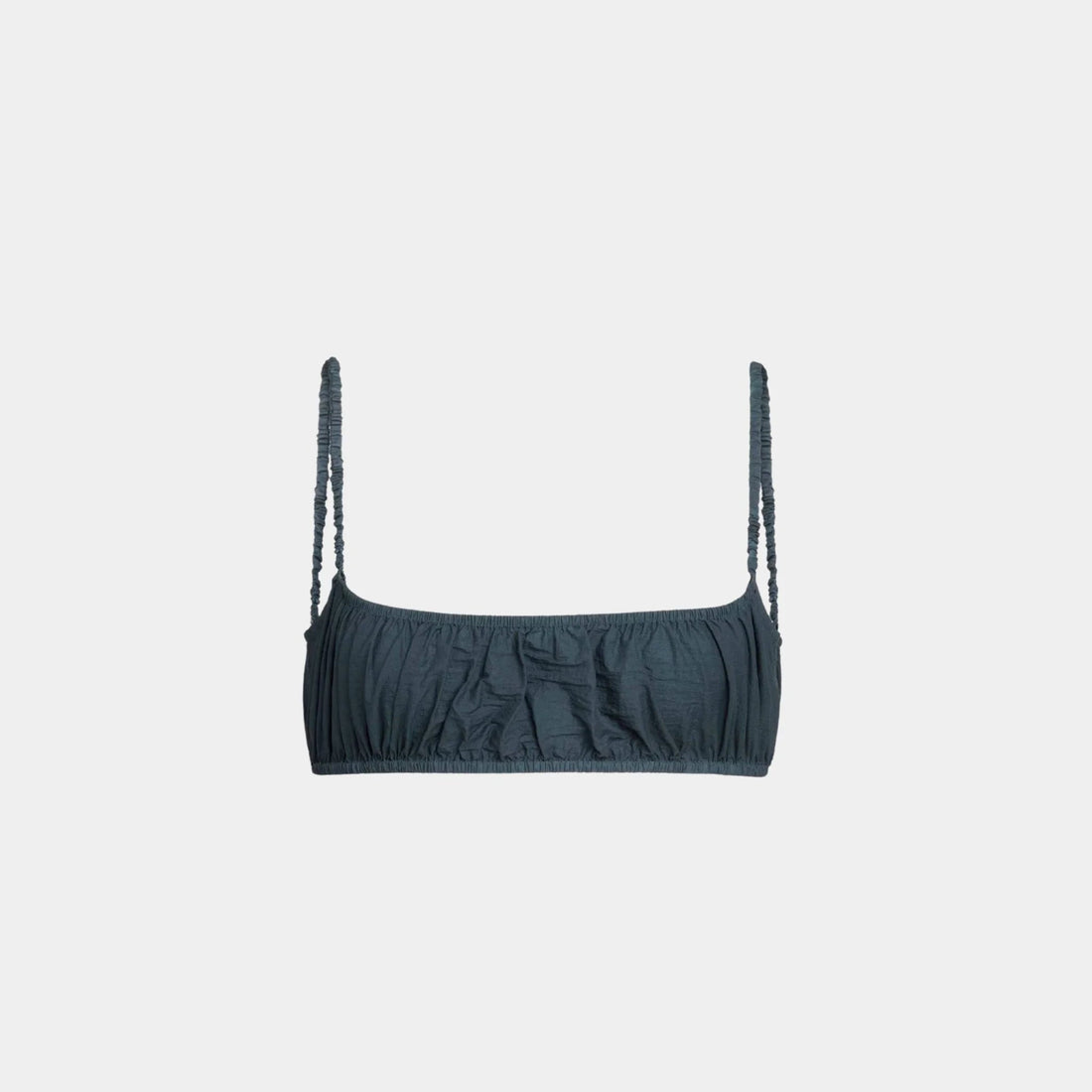 Soft Nylon Pleated Bralette