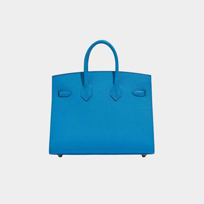 Birkin 25 Epsom Blue Frida