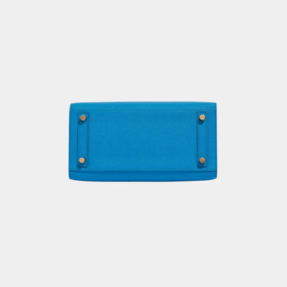Birkin 25 Epsom Blue Frida