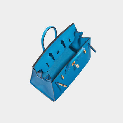 Birkin 25 Epsom Blue Frida