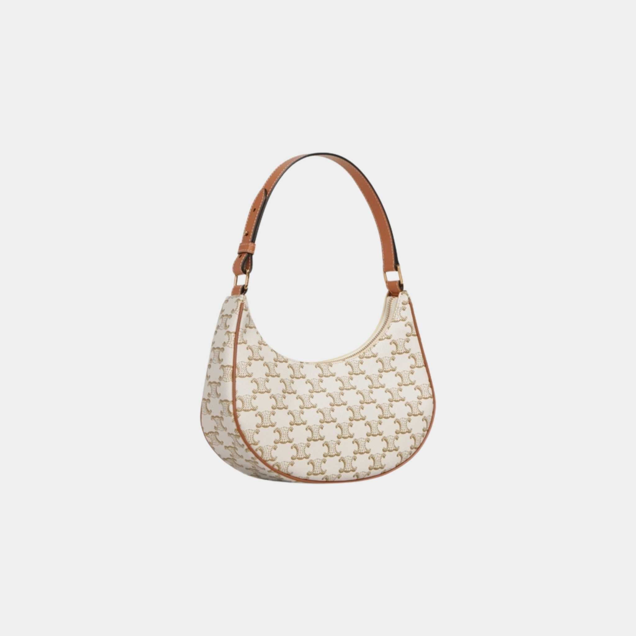 Ava Bag In Triomphe Canvas And Calfskin