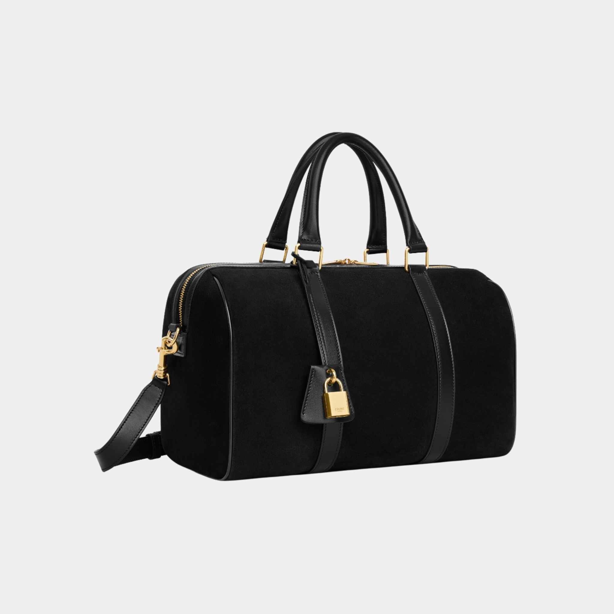 Boston In Suede Calfskin Handbag