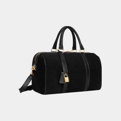 Boston In Suede Calfskin Handbag