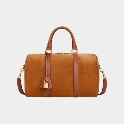 Boston In Suede Calfskin Handbag