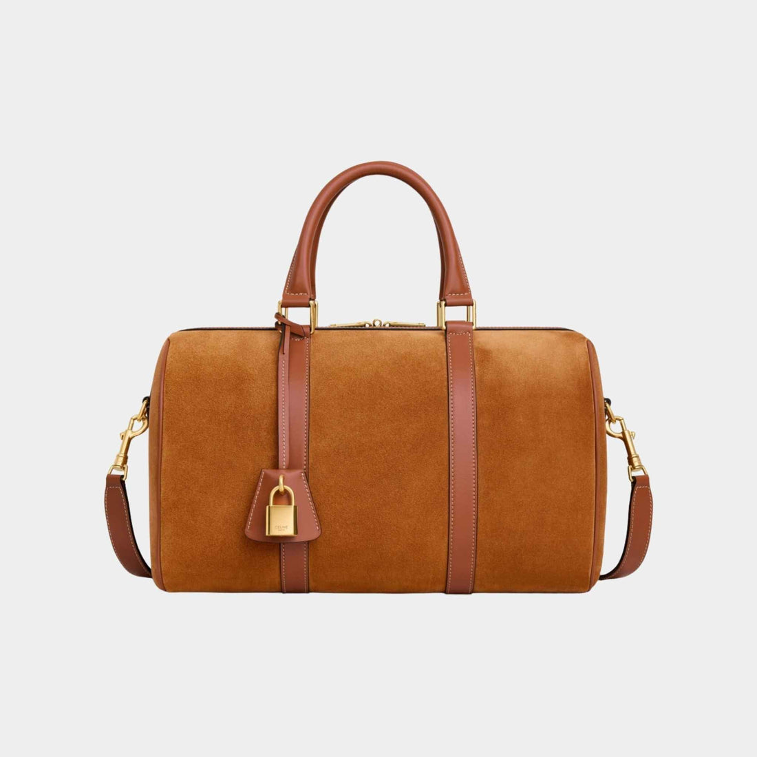 Boston In Suede Calfskin Handbag