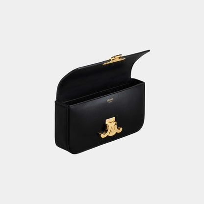 Chain Shoulder Bag Claude In Shiny Calfskin Handbag
