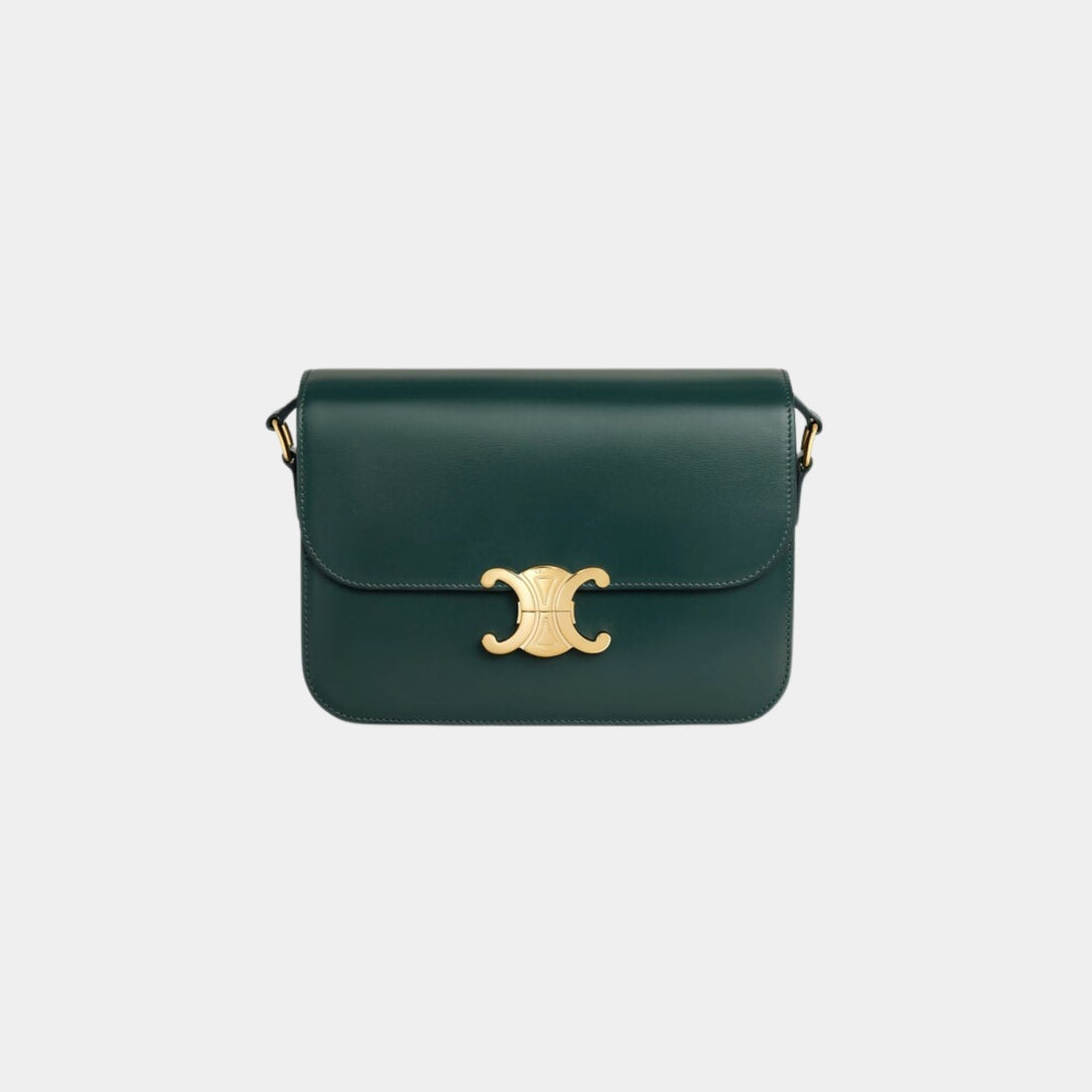 Classique Triomphe Bag In Shiny Calfskin Handbag