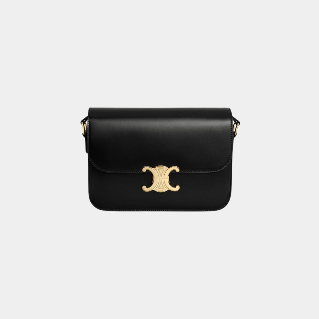 Classique Triomphe Bag In Shiny Calfskin Handbag