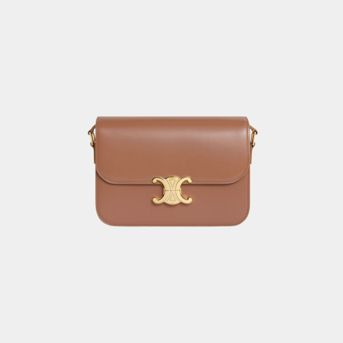 Classique Triomphe Bag In Shiny Calfskin Handbag
