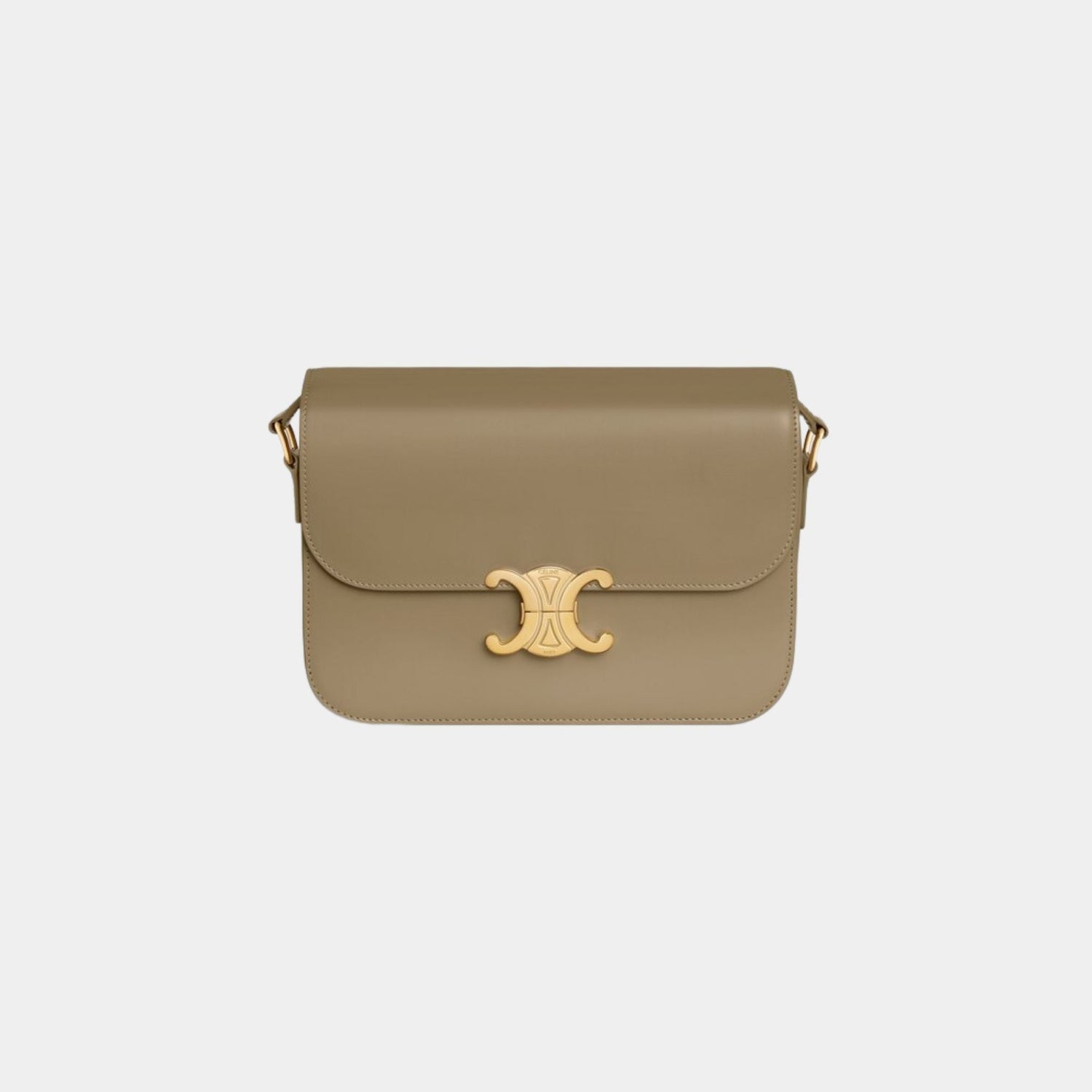 Classique Triomphe Bag In Shiny Calfskin Handbag