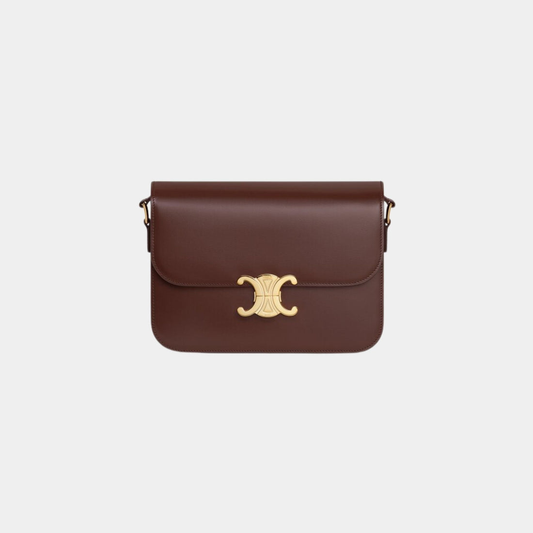 Classique Triomphe Bag In Shiny Calfskin Handbag