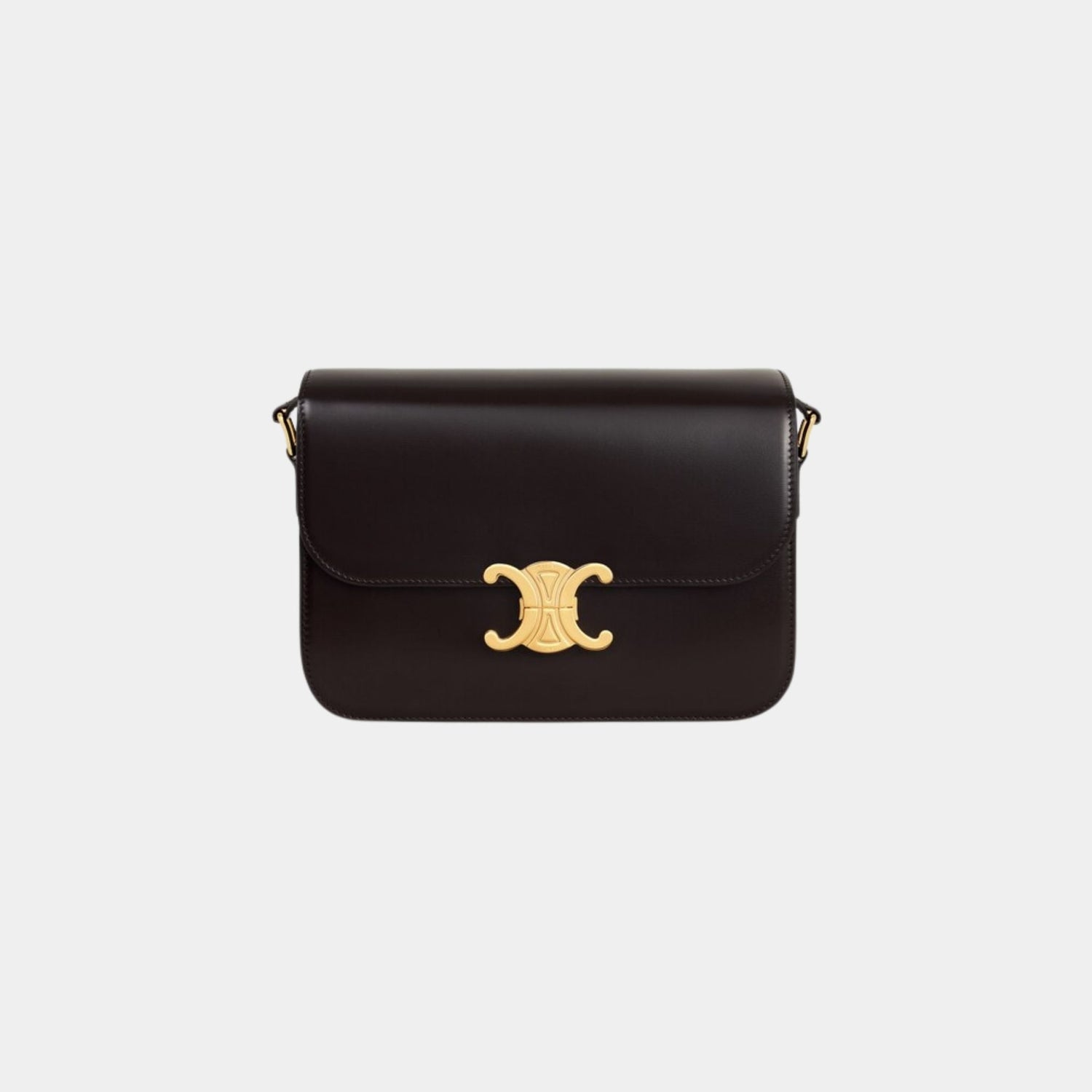 Classique Triomphe Bag In Shiny Calfskin Handbag
