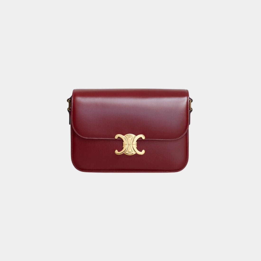 Classique Triomphe Bag In Shiny Calfskin Handbag