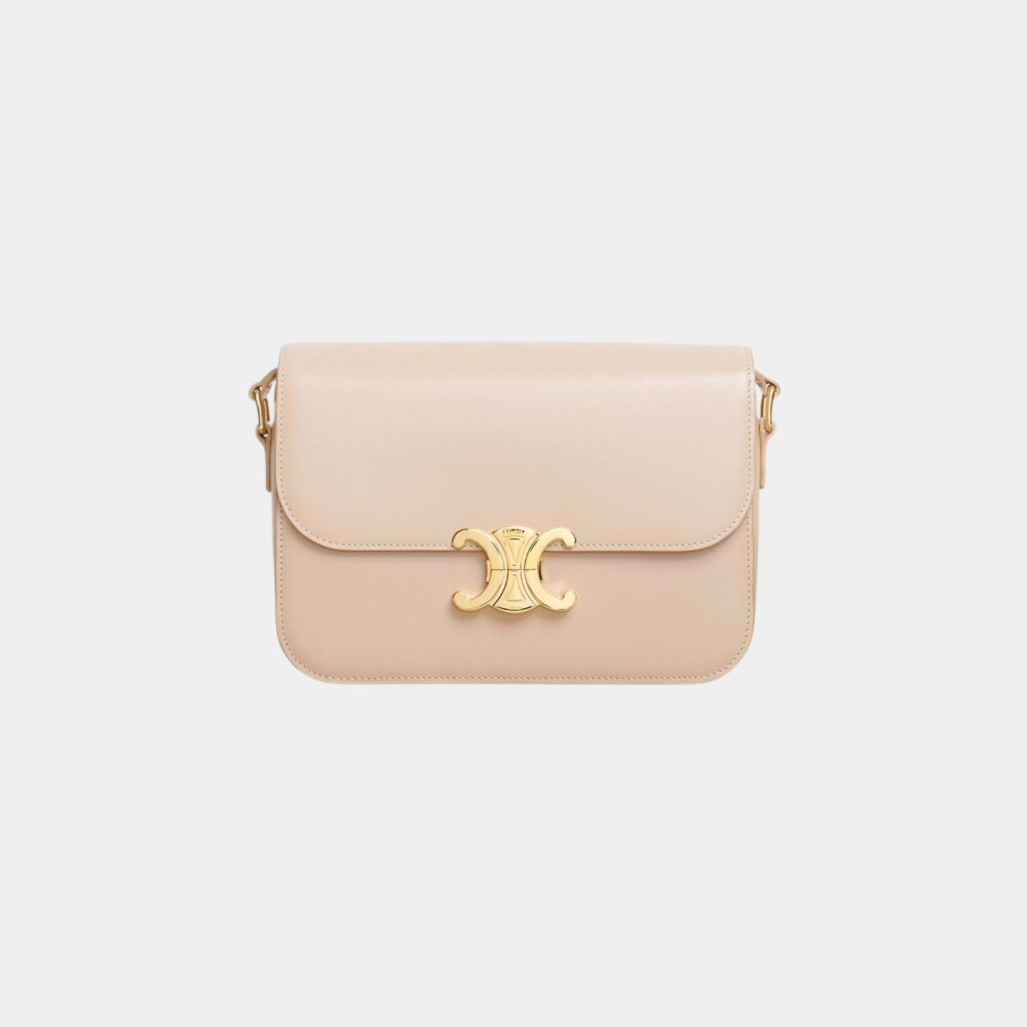 Classique Triomphe Bag In Shiny Calfskin Handbag
