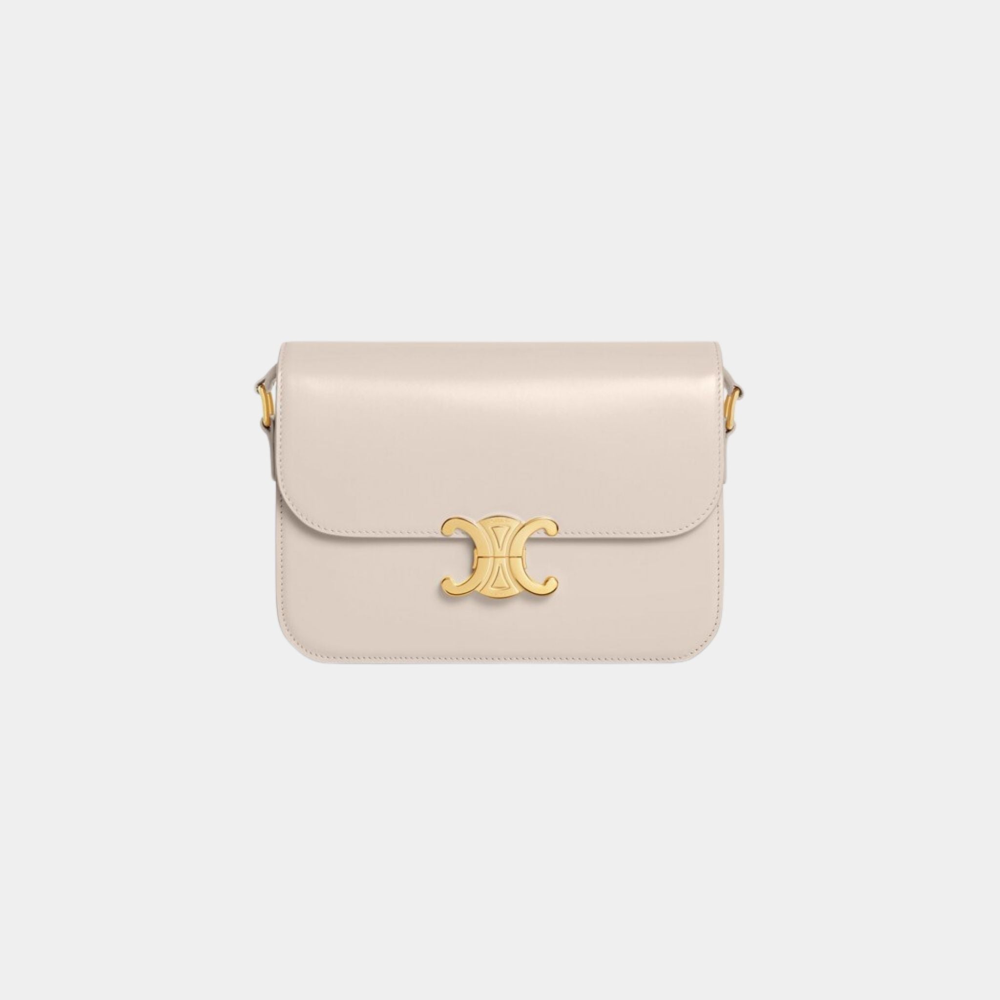 Classique Triomphe Bag In Shiny Calfskin Handbag