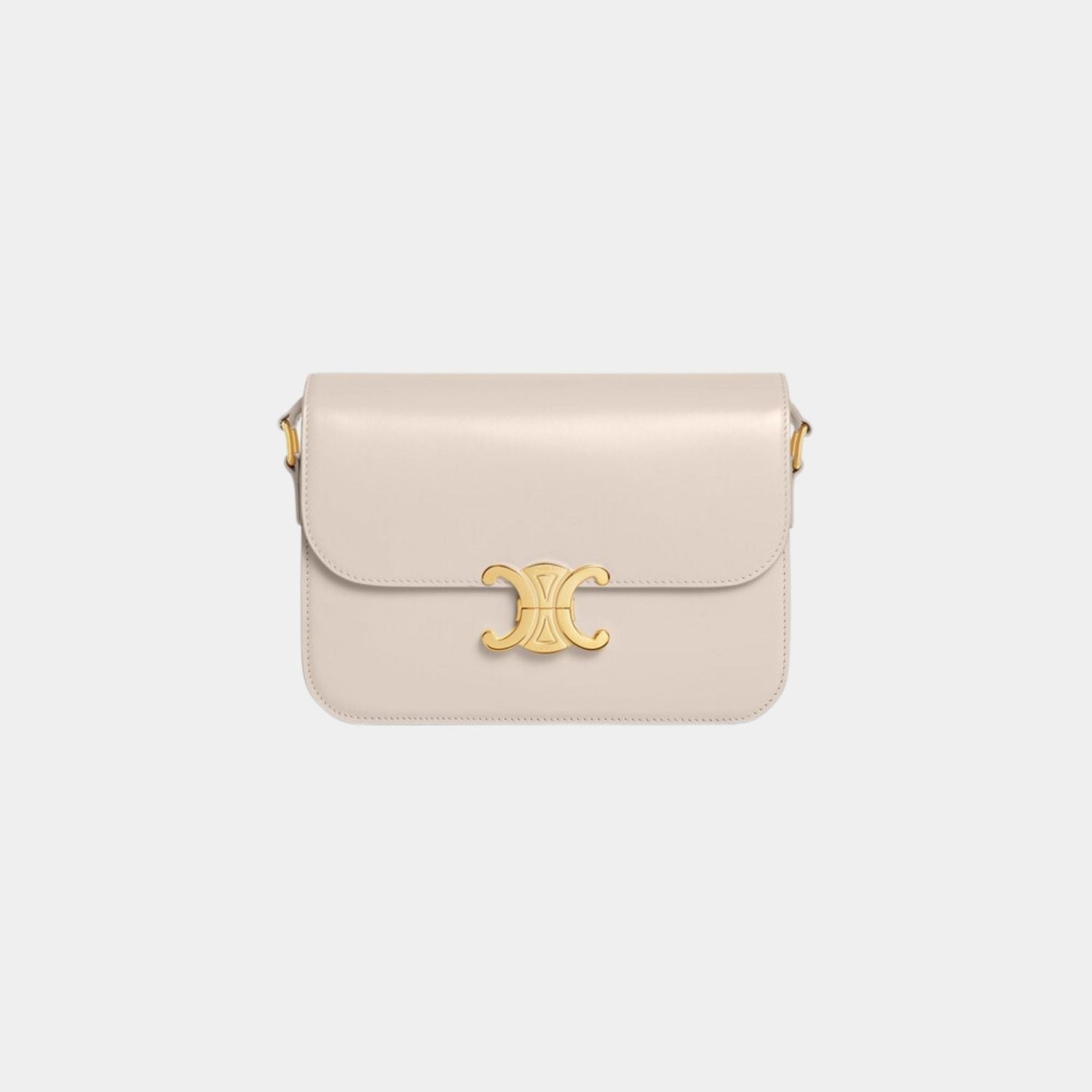 Classique Triomphe Bag In Shiny Calfskin Handbag