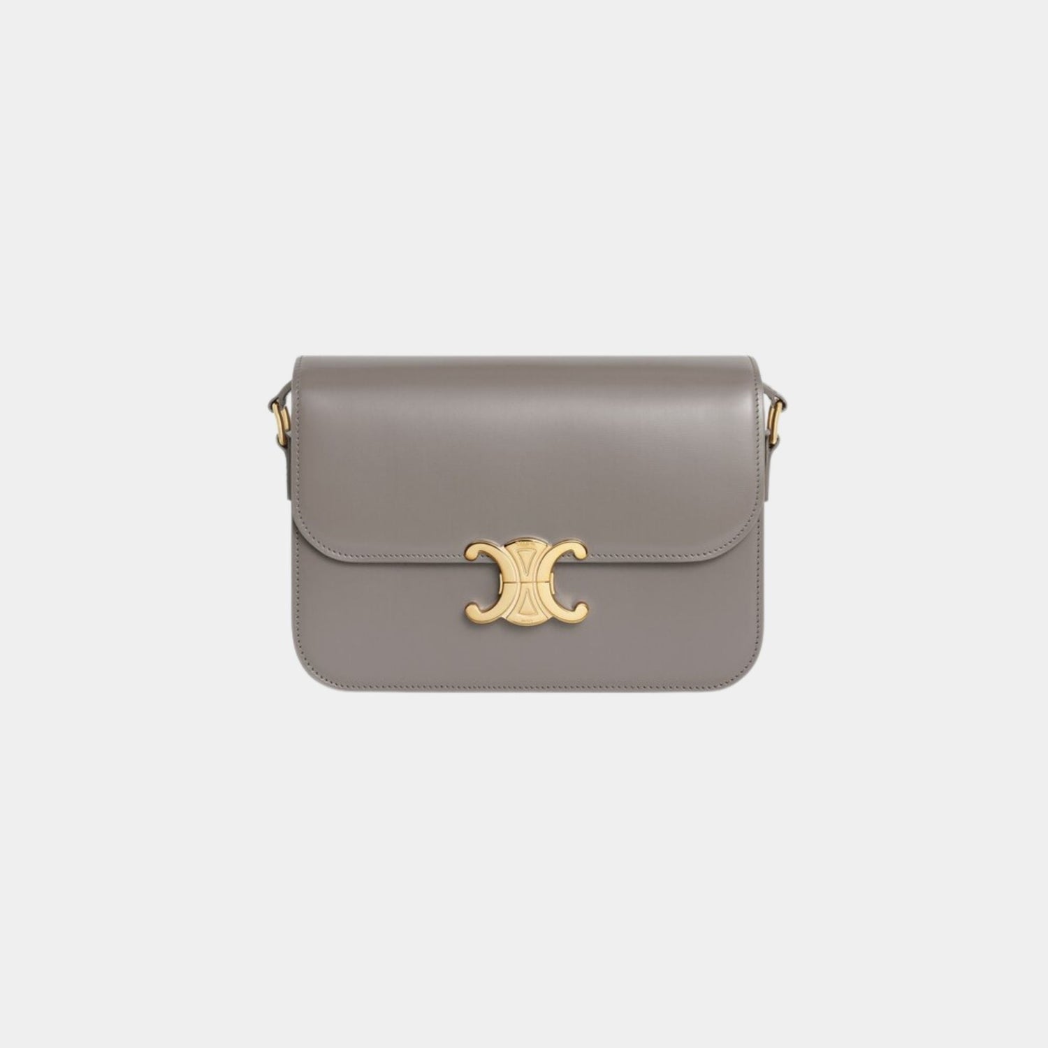 Classique Triomphe Bag In Shiny Calfskin Handbag