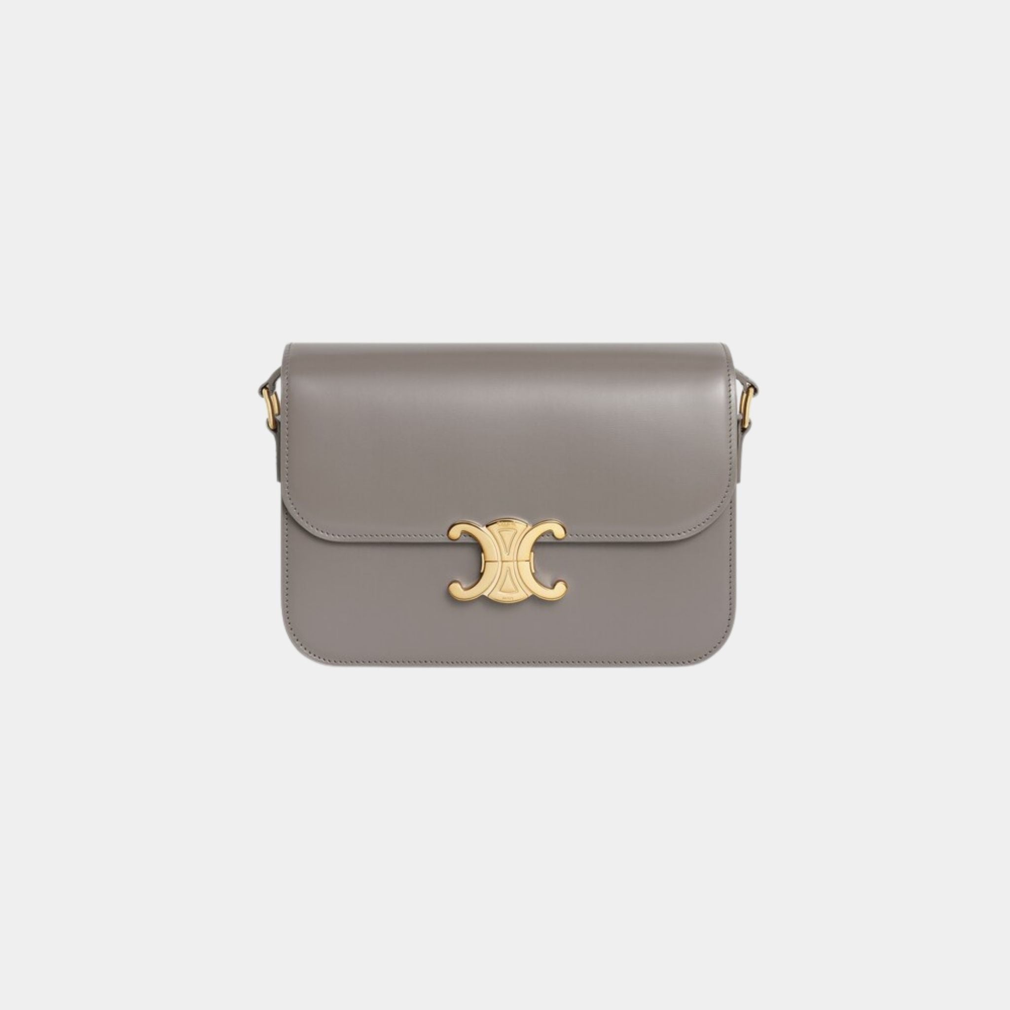 Classique Triomphe Bag In Shiny Calfskin Handbag