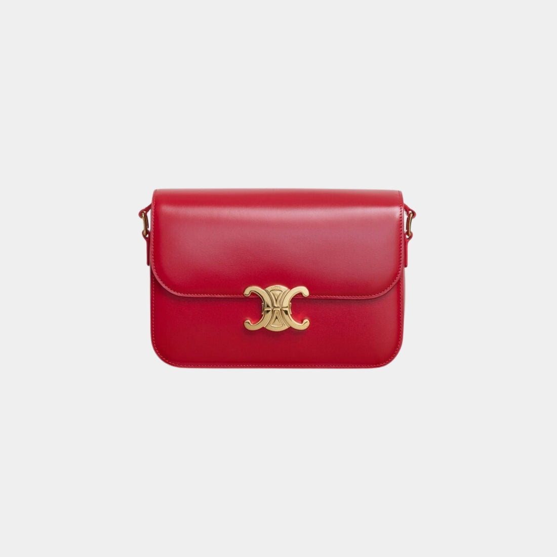 Classique Triomphe Bag In Shiny Calfskin Handbag